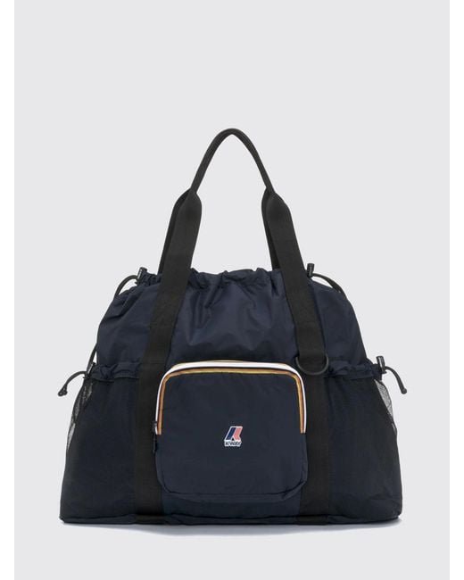 K-Way Blue Travel Bag for men
