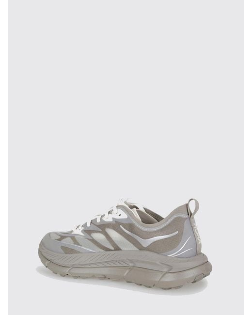 Hoka One One White Mafate Speed 4 Lite Mesh Sneakers for men