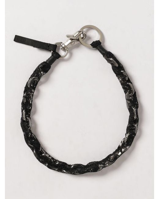 Our Legacy Black Legacy Lace Ladon Keyring for men
