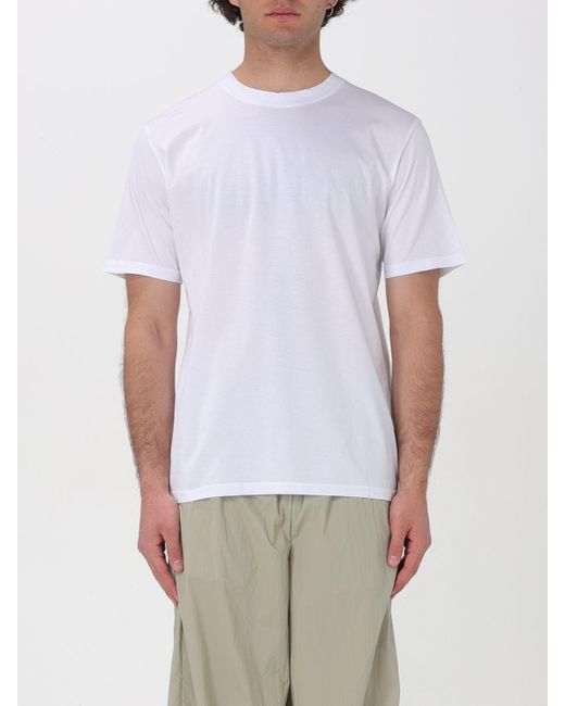 T-shirt in cotone di Hevò in White da Uomo
