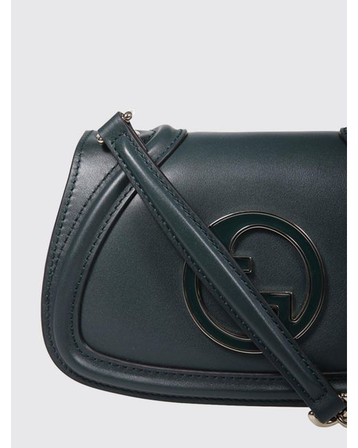 Gucci Gray Leather Blondie Bag