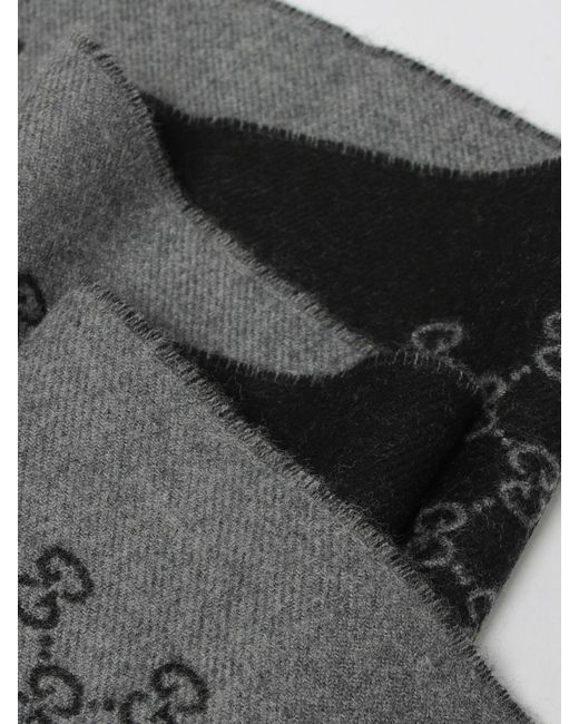 Gucci Gray Scarf for men