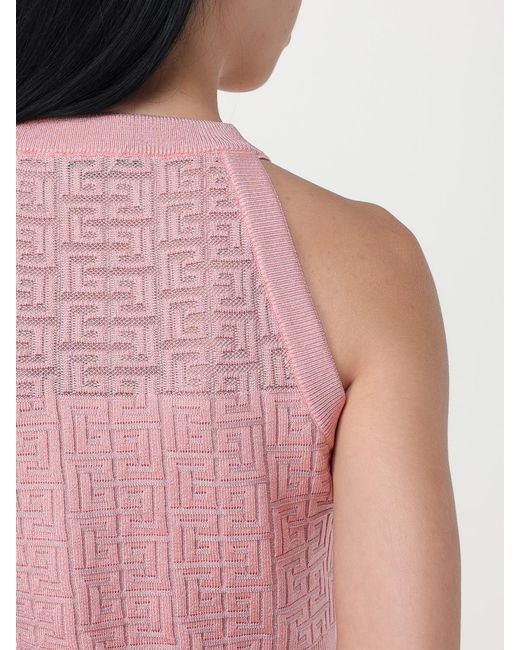 Balmain Pink Top