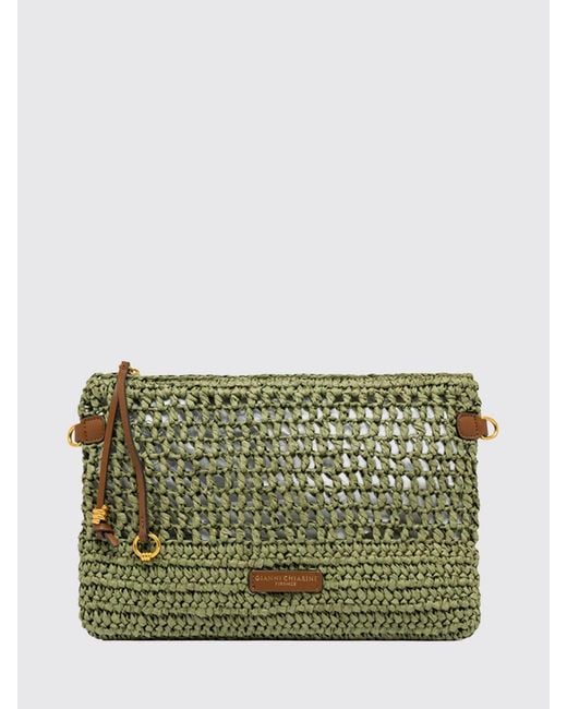 Gianni Chiarini Green Shoulder Bag Club Marcella