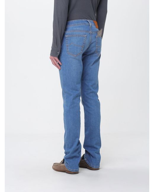 Jacob Cohen Blue Slim Fit Stretch Denim Jeans for men