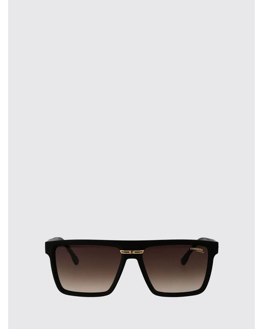 Carrera Black Rectangular Aviator Sunglasses for men