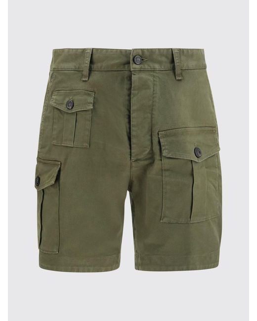 DSquared² Green Shorts for men