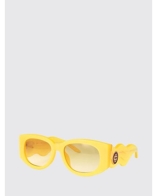 Casablanca Yellow Ew-020-08 Acetate Sunglasses for men