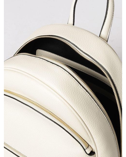 ERMANNO FIRENZE Natural Grained Synthetic Leather Backpack