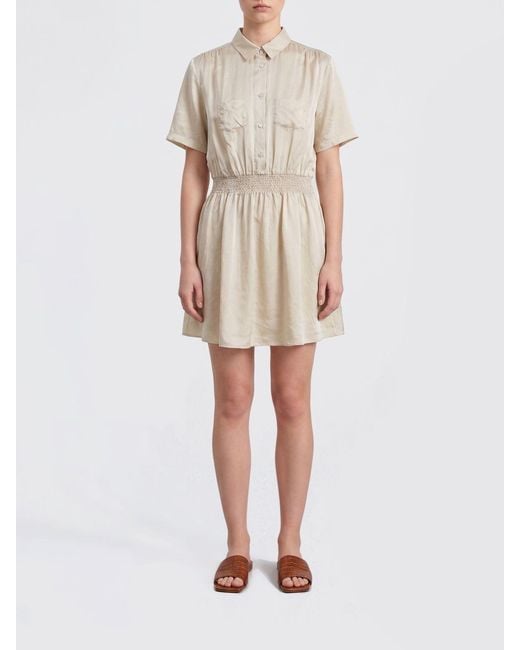 Aspesi Natural Cotton Shirtdress