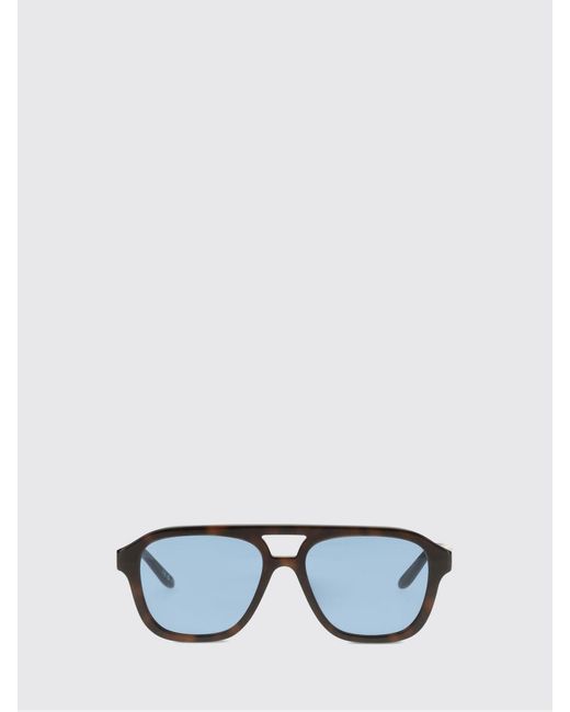 Balenciaga Brown Acetate Pilot Daily Sunglasses for men