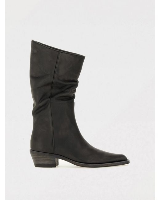 Khaite Black Court Shoes