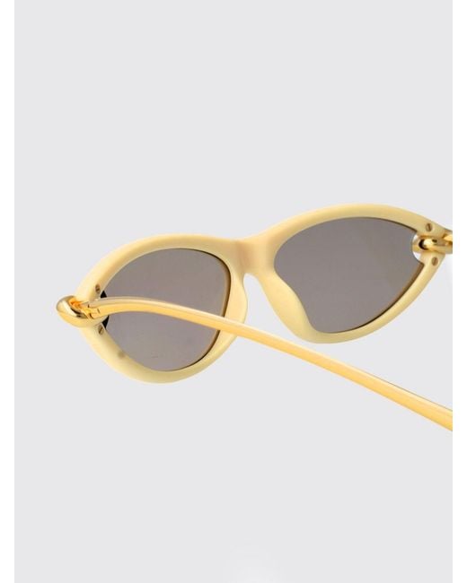 Bottega Veneta Metallic Knot Metal And Acetate Sunglasses