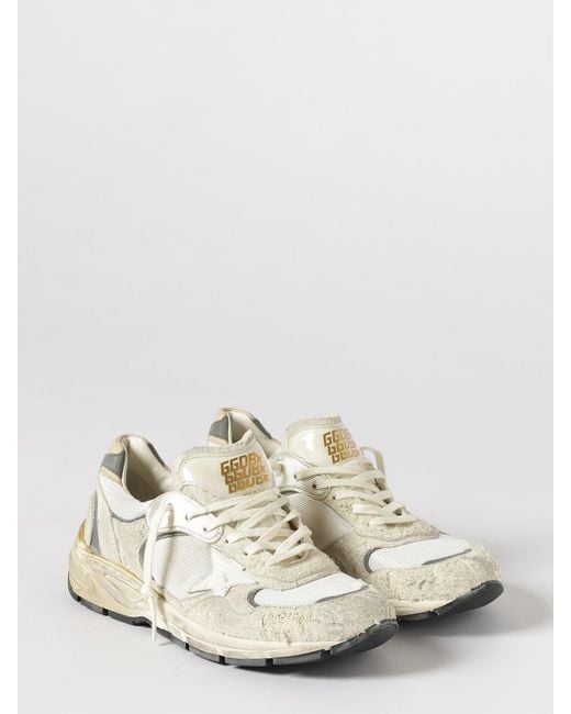 Golden Goose Deluxe Brand White Running Dad Sneakers for men