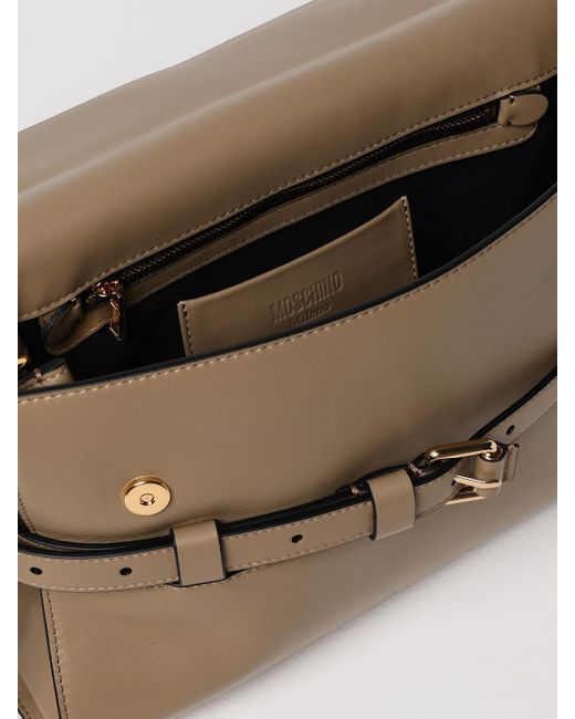 Moschino Couture Natural Schultertasche Damen