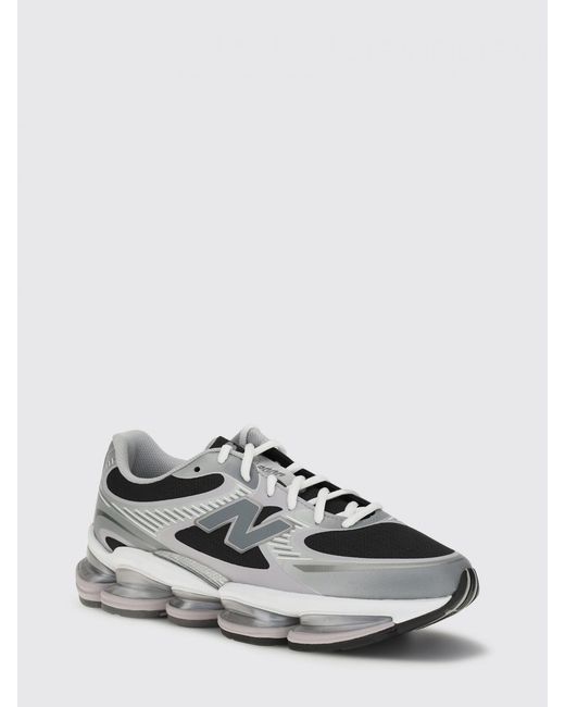 New Balance White Abzorb 2000 Mesh And Rubber Sneakers for men