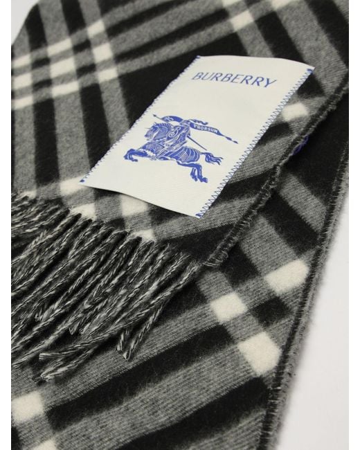Burberry Black Scarf for men
