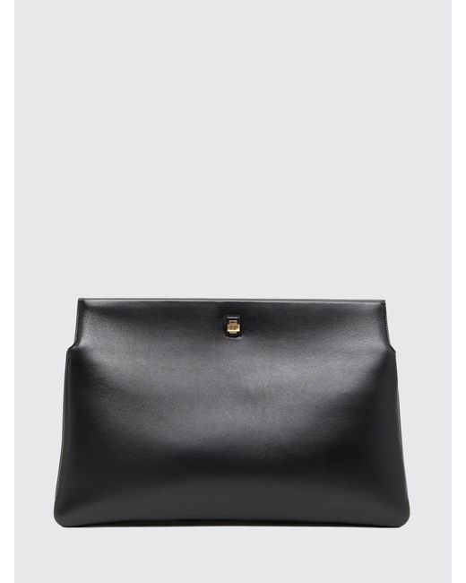 Phoebe Philo Black Triplex Nappa Clutch