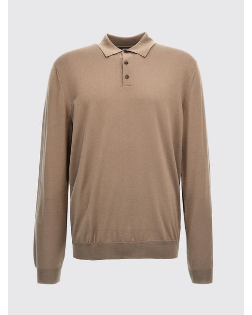 Zanone Natural Polo Shirt for men