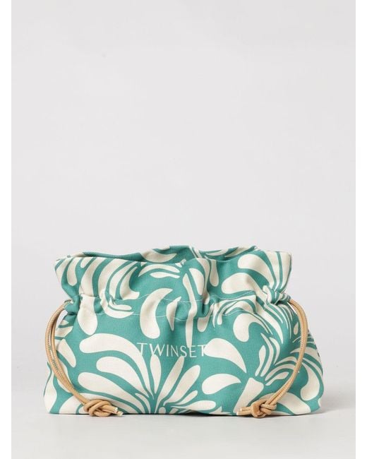 Twinset Green Tote Bag