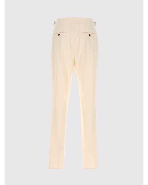 Brunello Cucinelli White Pants for men