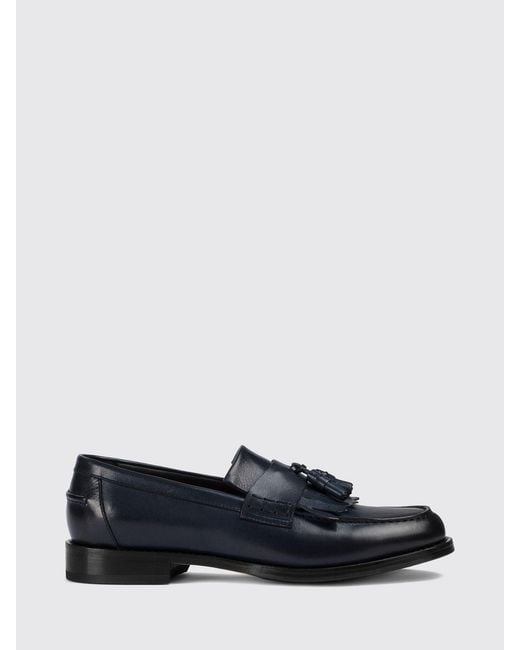 Doucal's White Tassel Loafers for men