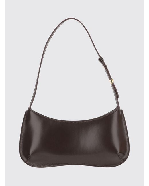 Jacquemus Gray Le Bisou Leather Bag