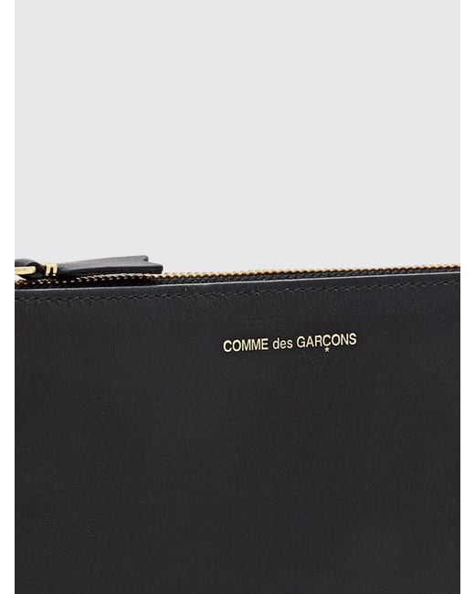 COMME DES GARÇONS PLAY Black Comme Des GarÇ Ons Play Leather Pouch for men