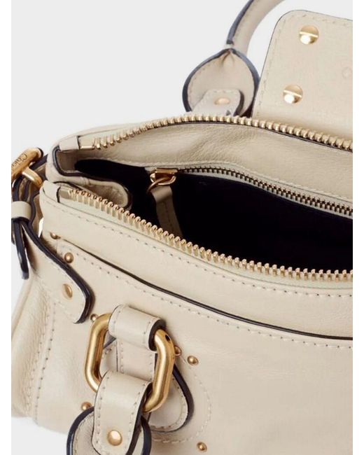 Chloé Metallic ChloÉ Paddington Ledertasche