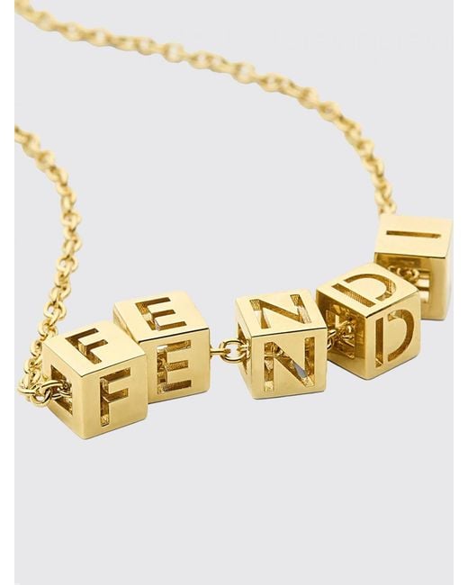 Fendi White Schmuck Damen