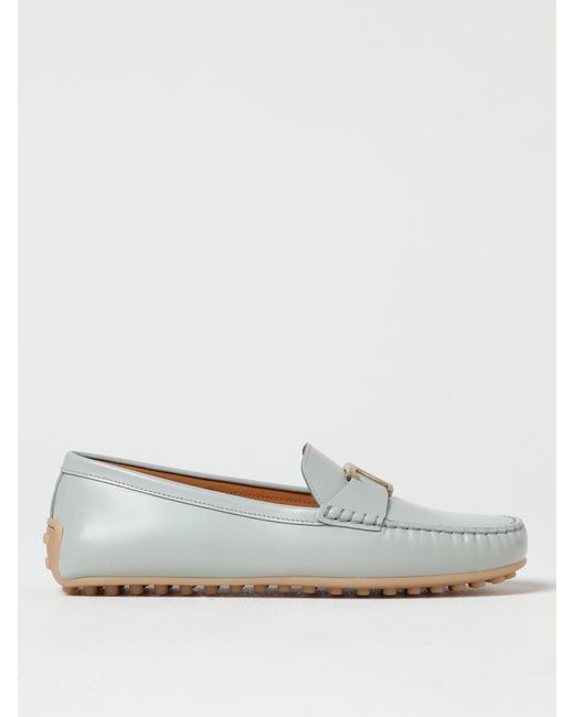 Tod's White Loafers