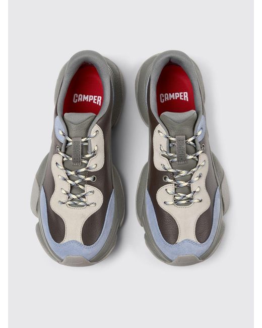 Camper White Karst 2 Leather Sneakers for men