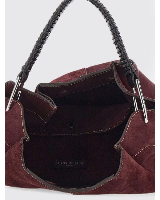 Gianni Chiarini Purple Handbag