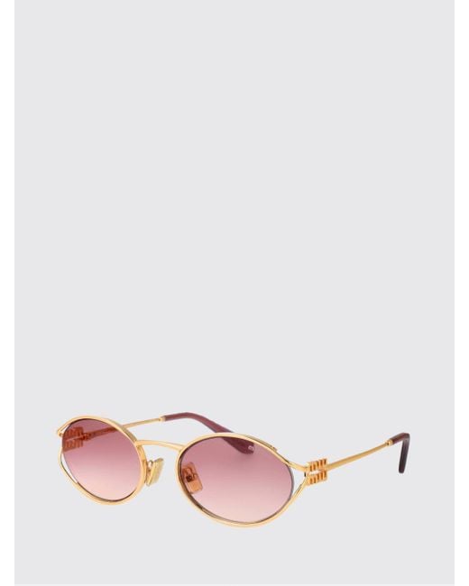 Occhiali Da Sole Donna di Miu Miu in Pink