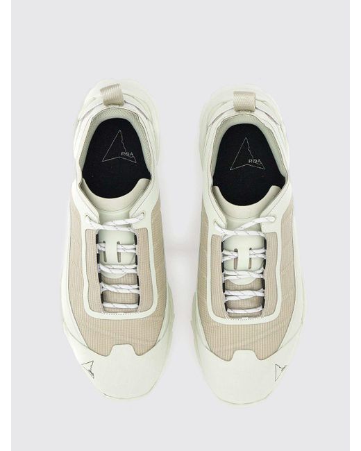 スニーカー ROA Men Sneakers Grey NBUW1119FA72 WTH0001 ROA Roa Grey Low Top Sneakers | jentestore