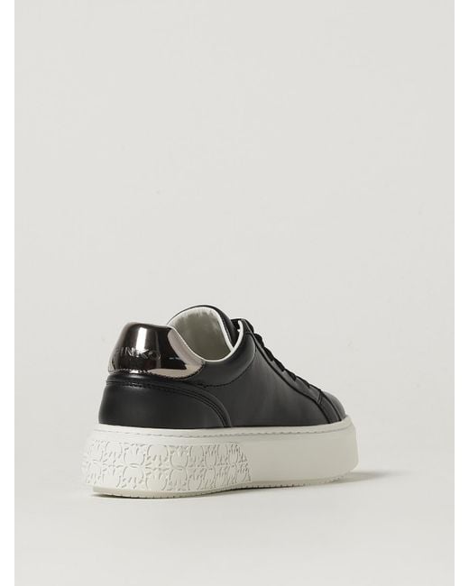 Pinko Black Yoko 06 Leather Sneakers