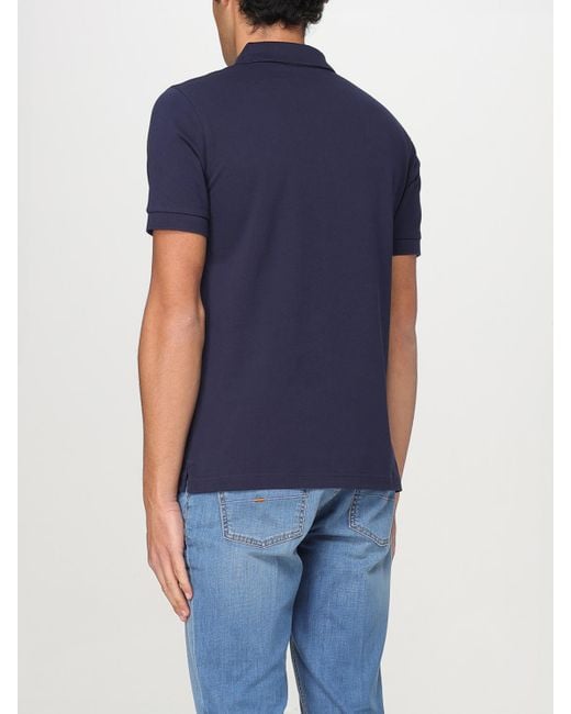 Polo Hombre Fay de hombre de color Blue