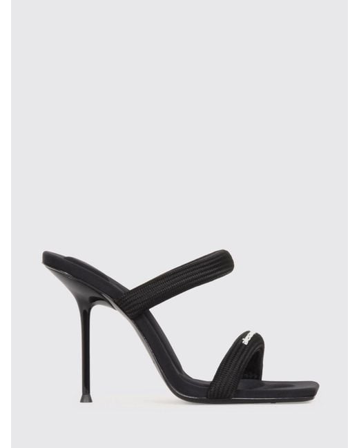 Alexander Wang Black Julie Tubular Mesh Mules