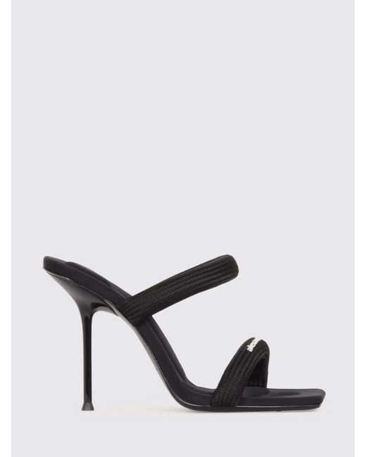 Alexander Wang Black Julie Tubular Mesh Mules