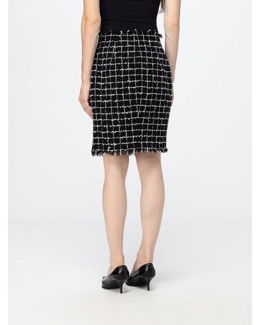 Balmain Black Skirt