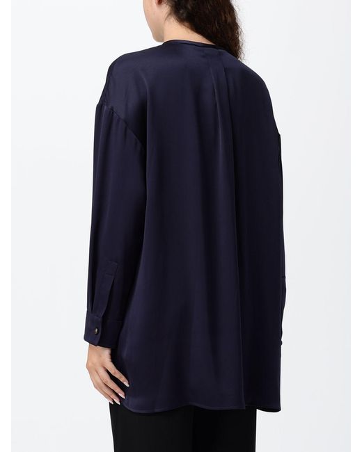 Giorgio Armani Blue Silk Shirt