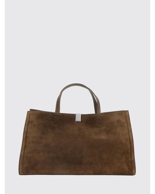 Phoebe Philo Brown Kit Cabas Suede Bag
