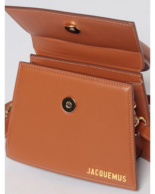 Jacquemus Orange Chiquito Leather Bag
