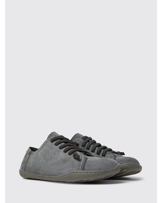 Camper Gray Peu Nubuck Sneakers