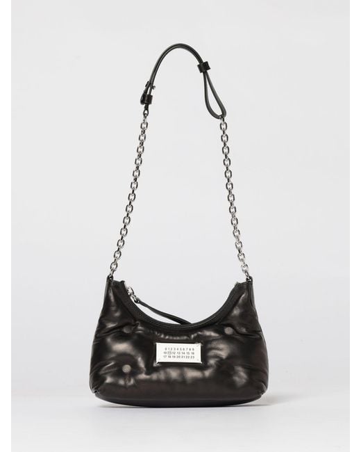 Maison Margiela White Glam Slam Quilted Leather Bag