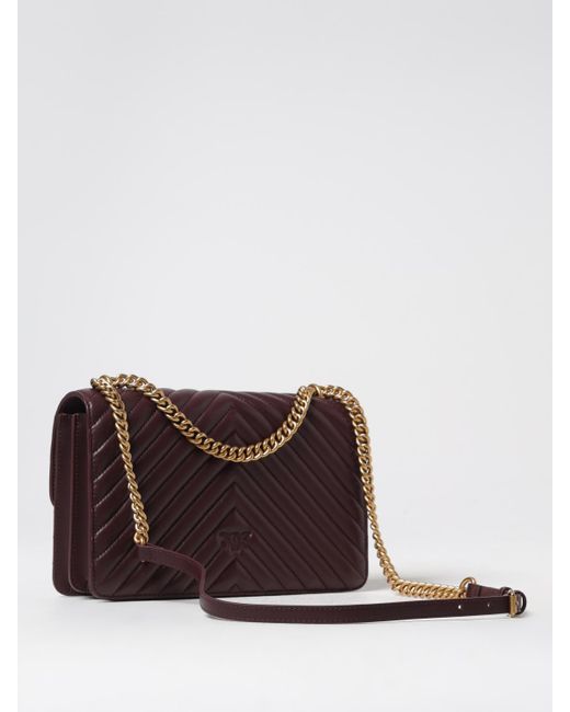 Pinko Purple Schultertasche Damen