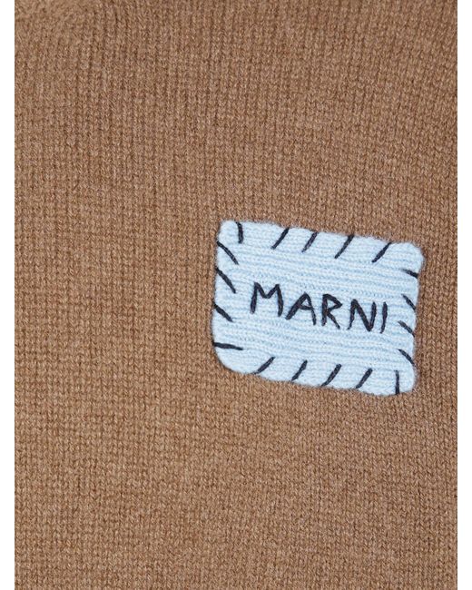 Marni Brown Sweater for men