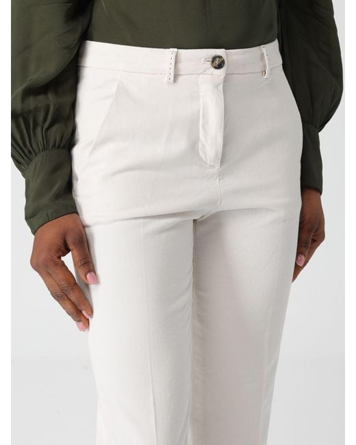 Mason's White Trousers