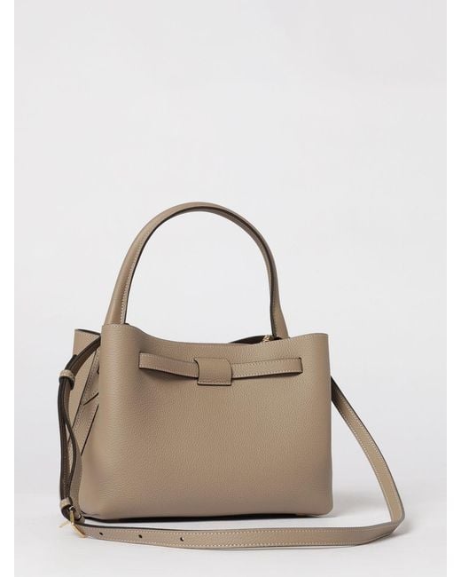 Tod's Natural Mini Leather Handbag