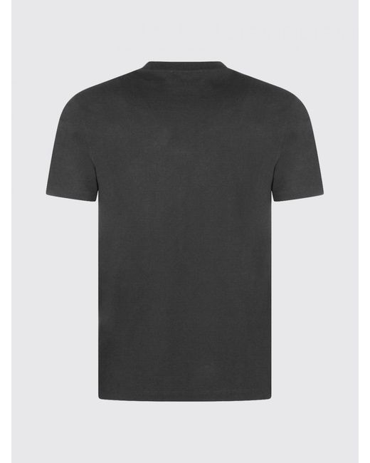 Zanone Gray Basic T-Shirt for men